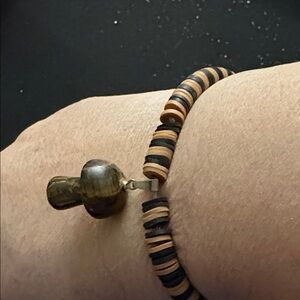 Handcrafted clay Bead Bracelet